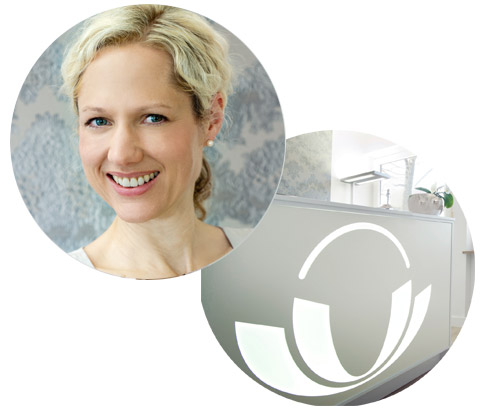 Hautärztin Dr. Nicole Schramm in Ihrer Praxis in Grünwald bei München